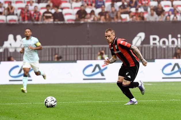 OGC Nice v FC Nantes - Ligue 1 McDonald s 2025 2026 26 Melvin BARD (ogcn) during the Ligue 1 McDonald s match between Nice and Nantes at Allianz Riviera on September 13, 2025 in Nice, France. Nice France  Copyright: xFEPx 776348123