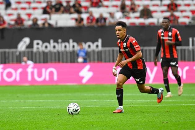 FOOTBALL : OGC Nice VS FC Nantes - Ligue 1 McDonald s - 13 09 2025 Sofiane Diop (OGC Nice) - Ligue 1 Mcdonald s match between OGC Nice and Football Club de Nantes on September 13, 2025 at the Allianz Riviera Stadium in Nice. NiceFrance  Copyright: xWilliamxCannarellax