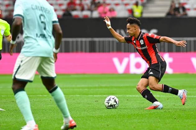 FOOTBALL : OGC Nice VS FC Nantes - Ligue 1 McDonald s - 13 09 2025 Sofiane Diop (OGC Nice) - Ligue 1 Mcdonald s match between OGC Nice and Football Club de Nantes on September 13, 2025 at the Allianz Riviera Stadium in Nice. NiceFrance  Copyright: xWilliamxCannarellax