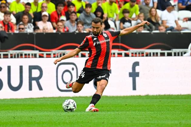FOOTBALL : OGC Nice VS FC Nantes - Ligue 1 McDonald s - 13 09 2025 Charles Vanhoutte (OGC Nice) - Ligue 1 Mcdonald s match between OGC Nice and Football Club de Nantes on September 13, 2025 at the Allianz Riviera Stadium in Nice. NiceFrance  Copyright: xWilliamxCannarellax