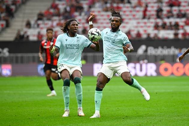 FOOTBALL : OGC Nice VS FC Nantes - Ligue 1 McDonald s - 13 09 2025 Chidozie Awaziem (FC Nantes) - Ligue 1 Mcdonald s match between OGC Nice and Football Club de Nantes on September 13, 2025 at the Allianz Riviera Stadium in Nice. NiceFrance  Copyright: xWilliamxCannarellax