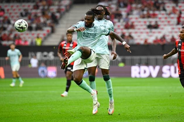FOOTBALL : OGC Nice VS FC Nantes - Ligue 1 McDonald s - 13 09 2025 Chidozie Awaziem (FC Nantes) - Ligue 1 Mcdonald s match between OGC Nice and Football Club de Nantes on September 13, 2025 at the Allianz Riviera Stadium in Nice. NiceFrance  Copyright: xWilliamxCannarellax