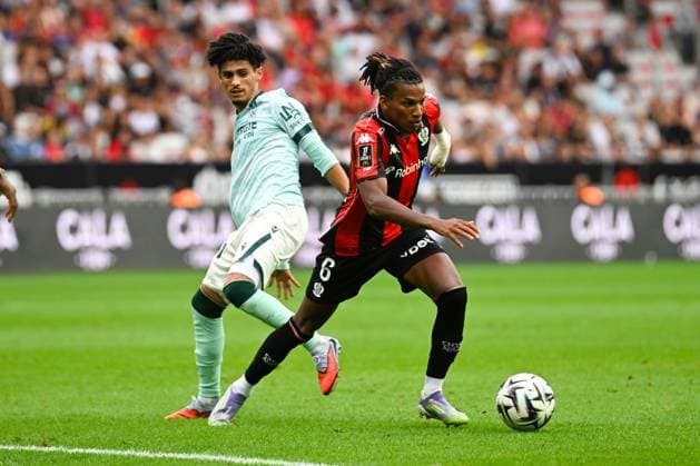 FOOTBALL : OGC Nice VS FC Nantes - Ligue 1 McDonald s - 13 09 2025 Hicham Boudaoui (OGC Nice) - Ligue 1 Mcdonald s match between OGC Nice and Football Club de Nantes on September 13, 2025 at the Allianz Riviera Stadium in Nice. NiceFrance  Copyright: xWilliamxCannarellax