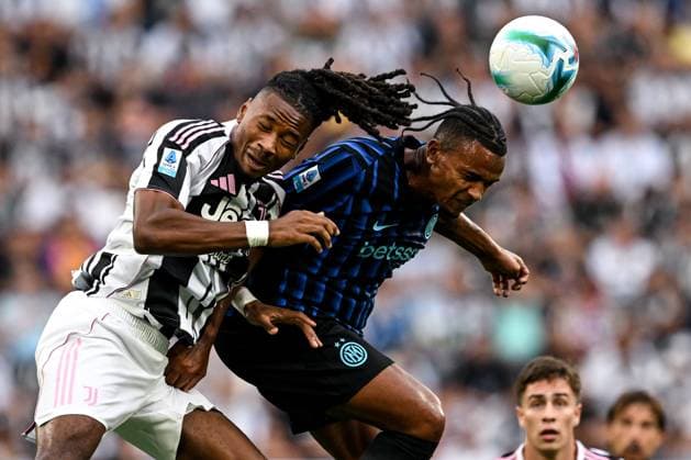 Mg Torino 13 09 2025 - campionato di calcio serie A Juventus-inter foto Matteo Gribaudi Image nella foto: Manuel Akanji-Khephrem Thuram 