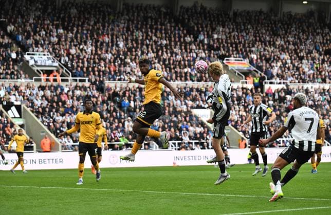 Nick Woltemade of Newcastle United scores their first goal Newcastle United v Wolverhampton Wanderers, Premier League, Football, St James Park, Newcastle, UK - 13 Sept 2025Newcastle St James Park United Kingdom EDITORIAL USE ONLY No use with unauthorised audio, video, data, fixture lists, club league logos or live services. Online in-match use limited to 120 images, no video emulation. No use in betting, games or single club league player publications. Copyright: xRichardxLee Shutterstockx 15481298ba