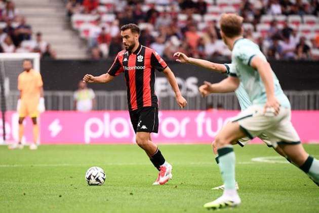 OGC Nice v FC Nantes - Ligue 1 McDonald s 2025 2026 24 Charles VANHOUTTE (ogcn) during the Ligue 1 McDonald s match between Nice and Nantes at Allianz Riviera on September 13, 2025 in Nice, France. Nice France  Copyright: xFEPx 776348123