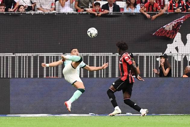 OGC Nice v FC Nantes - Ligue 1 McDonald s 2025 2026 31 Mostafa MOHAMED (fcn) during the Ligue 1 McDonald s match between Nice and Nantes at Allianz Riviera on September 13, 2025 in Nice, France. Nice France  Copyright: xFEPx 776348123