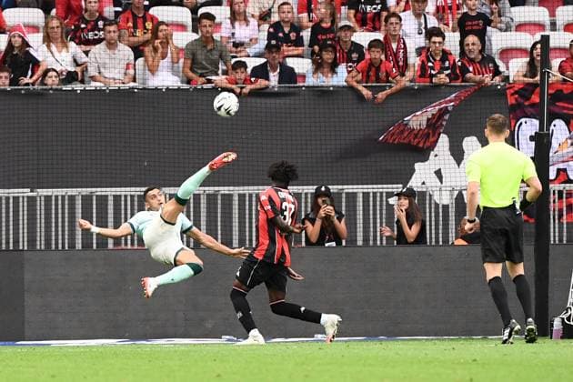 OGC Nice v FC Nantes - Ligue 1 McDonald s 2025 2026 31 Mostafa MOHAMED (fcn) during the Ligue 1 McDonald s match between Nice and Nantes at Allianz Riviera on September 13, 2025 in Nice, France. Nice France  Copyright: xFEPx 776348123