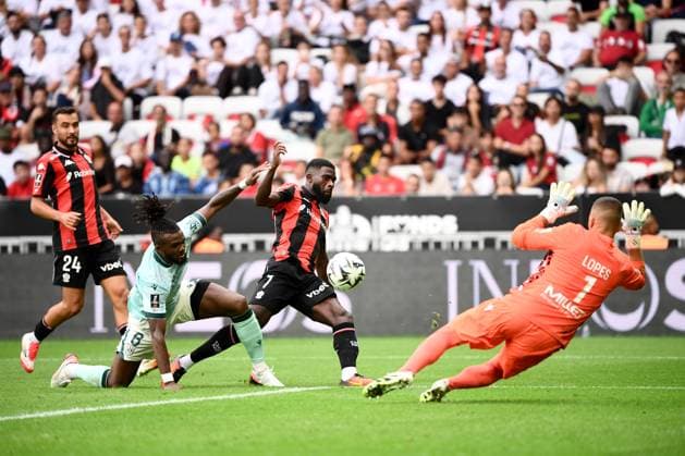 OGC Nice v FC Nantes - Ligue 1 McDonald s 2025 2026 07 Jeremie BOGA (ogcn) during the Ligue 1 McDonald s match between Nice and Nantes at Allianz Riviera on September 13, 2025 in Nice, France. Nice France  Copyright: xFEPx 776348123