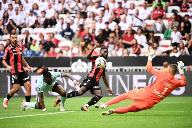 OGC Nice v FC Nantes - Ligue 1 McDonald s 2025 2026 07 Jeremie BOGA (ogcn) during the Ligue 1 McDonald s match between Nice and Nantes at Allianz Riviera on September 13, 2025 in Nice, France. Nice France  Copyright: xFEPx 776348123