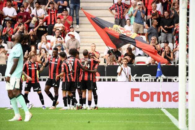 OGC Nice v FC Nantes - Ligue 1 McDonald s 2025 2026 07 Jeremie BOGA (ogcn) during the Ligue 1 McDonald s match between Nice and Nantes at Allianz Riviera on September 13, 2025 in Nice, France. Nice France  Copyright: xFEPx 776348123