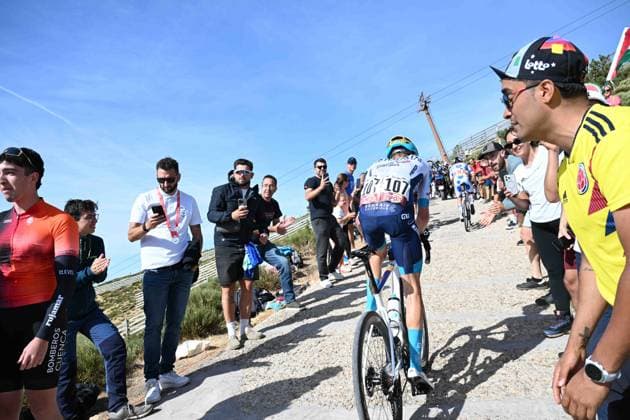 13-09-2025 Vuelta A Espana; Tappa 20 Robledo De Chavela - Bola Del Mundo; 2025, Bahrain - Victorious; Pickering, Finlay; Bola Del Mundo; 