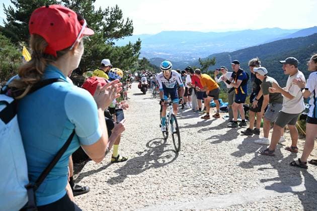 13-09-2025 Vuelta A Espana; Tappa 20 Robledo De Chavela - Bola Del Mundo; 2025, Bahrain - Victorious; Pickering, Finlay; Bola Del Mundo; 