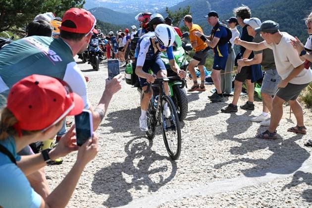 13-09-2025 Vuelta A Espana; Tappa 20 Robledo De Chavela - Bola Del Mundo; 2025, Israel - Premier Tech; Riccitello, Matthew; Bola Del Mundo; 