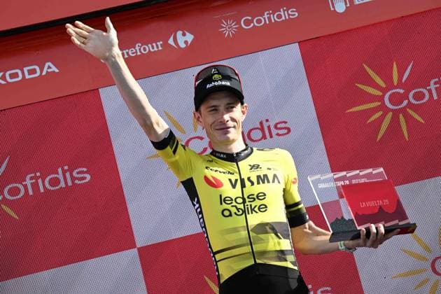 13-09-2025 Vuelta A Espana; Tappa 20 Robledo De Chavela - Bola Del Mundo; 2025, Visma - Lease A Bike; Vingegaard, Jonas; Bola Del Mundo; 