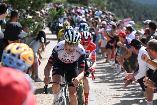 13-09-2025 Vuelta A Espana; Tappa 20 Robledo De Chavela - Bola Del Mundo; 2025, Uae Team Emirates - Xrg; 2025, Visma - Lease A Bike; Almeida, Joao; Vingegaard, Jonas; Bola Del Mundo; 