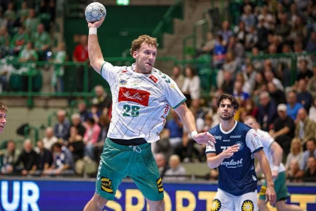 13.09.2025, Handball, HBL, Bergischer HC - TSV GWD Minden, Unihalle Wuppertal: Tom Bergner (GWD Minden 28) Nordrhein-Westfalen Deutschland