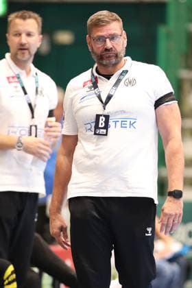 13.09.2025, Handball, HBL, Bergischer HC - TSV GWD Minden, Unihalle Wuppertal: Cheftrainer Aaron Ziercke (GWD Minden hc) Nordrhein-Westfalen Deutschland