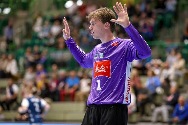13.09.2025, Handball, HBL, Bergischer HC - TSV GWD Minden, Unihalle Wuppertal: Torhüter Malte Semisch (GWD Minden 01) Nordrhein-Westfalen Deutschland