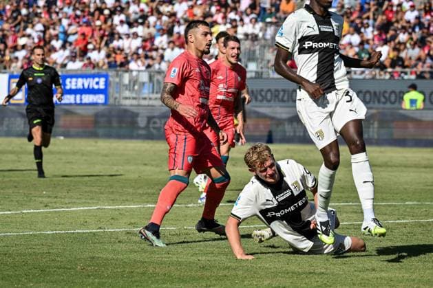 CALCIO - Serie A - Cagliari Calcio vs Parma Calcio Gianluca Gaetano of Cagliari Calcio during Cagliari Calcio vs Parma Calcio, Italian soccer Serie A match in Cagliari, Italy, September 13 2025 Cagliari Italy  Copyright: xIPAxSport ABACAx