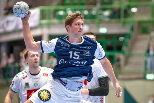13.09.2025, Handball, HBL, Bergischer HC - TSV GWD Minden, Unihalle Wuppertal: Lars Kooij (BHC 15) Nordrhein-Westfalen Deutschland