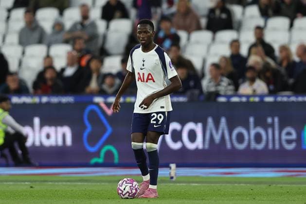 West Ham United FC v Tottenham Hotspur FC, English Premier League Pape Matar Sarr of Tottenham Hotspur during the West Ham United FC v Tottenham Hotspur FC English Premier League match at the Tottenham Hotspur Stadium, London, England, United Kingdom on 13 September 2025 Credit: Katie Chan Every Second Media Editorial use only. All images are copyright Every Second Media Limited. No images may be reproduced without prior permission. All rights reserved. Premier League and Football League images are subject to licensing agreements with Football DataCo Limited. see https: www.football-dataco.com Copyright: xIMAGO EveryxSecondxMediax ESM-1580-0112 KatiexChanx xEveryxSecondxMediax