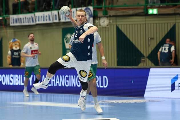 GER, 1.HBL. bergischer HC vs. GWD Minden 13.09.2025, Unihalle, Wuppertal, GER, 1.HBL. bergischer HC vs. GWD Minden, im Bild: Noah Beyer (BHC 2), mit einem Tempo Gegenstoss