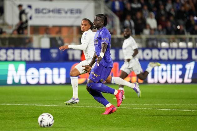 AJ Auxerre v AS Monaco - Ligue 1 McDonald s 2025 2026 22 Mohammed SALISU (asm) during the Ligue 1 McDonald s match between Auxerre and Monaco at Stade Abbe Deschamps on September 13, 2025 in Auxerre, France. Auxerre France  Copyright: xFEPx 776348121