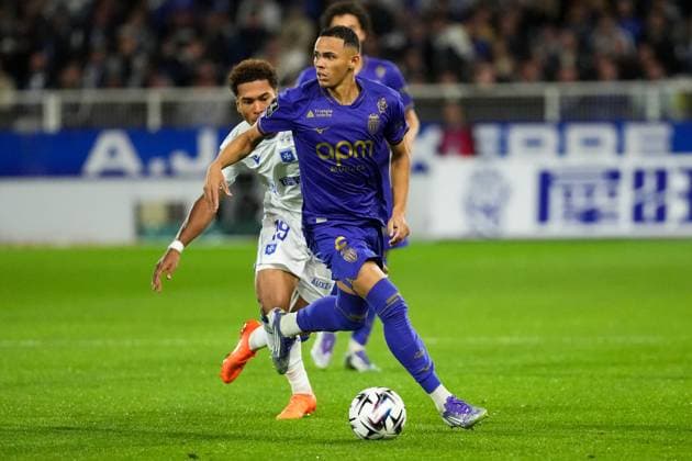 AJ Auxerre v AS Monaco - Ligue 1 McDonald s 2025 2026 02 Vanderson DE OLIVEIRA CAMPOS (asm) during the Ligue 1 McDonald s match between Auxerre and Monaco at Stade Abbe Deschamps on September 13, 2025 in Auxerre, France. Auxerre France  Copyright: xFEPx 776348121