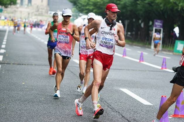 WM 2025 Tokio, World Athletics, Leichtathletik, athletics, Track and Field, World athletics Championships 2025 Tokyo , Leichtathletik WM 2025 Tokyo 13.09-21.09.2025, Tokyo Japan 35Km Gehen Finale , 35km Walk race Evan Dunfee Kanada *** World Championships 2025 Tokyo, World Athletics, athletics, athletics, Track and Field, World athletics Championships 2025 Tokyo , World Athletics Championships 2025 Tokyo 13 09 21 09 2025, Tokyo Japan 35Km Walk Final , 35km Walk race Evan Dunfee Canada