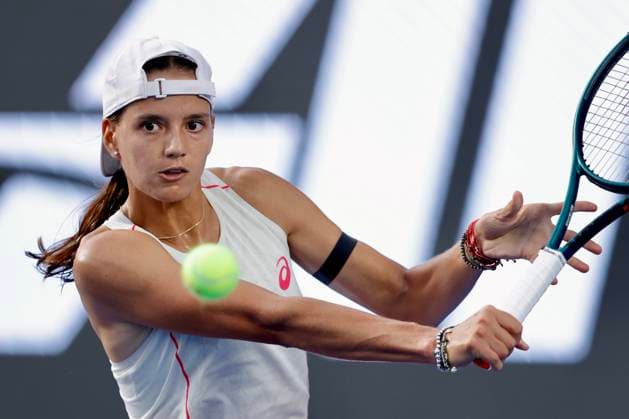 WTA, Tennis Damen GUADALAJARA 250 OPEN WTA GUADALAJARA 250 OPEN JACQUEMOT VS ARANGO 13092025 GUADALAJARA, JALISCO. Action photo of Emiliana Arango of Colombia, during day 6 the WTA Guadalajara 250 Open, held at the Centro Panamericano de Tenis of Guadalajara, Jalisco, Mexico. Foto de accion de Emiliana Arango de Colombia, durante el dia 6 del WTA Guadalajara 250 Open, celebrado en el Centro Panamericano de Tenis de Guadalajara, Jalisco, Mexico PHOTO BY IMAGENSHOP AGENCIA FOTOGRAFICA GUADALAJARA JALISCO MEXICO Copyright: xIMAGENSHOPxAGENCIAxFOTOGRAFICAx