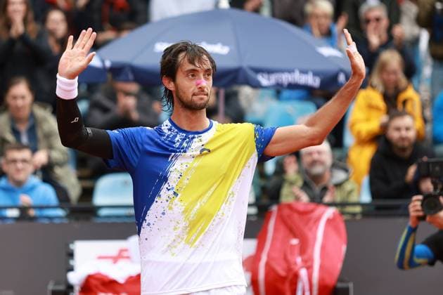 SZCZECIN, 14.09.2025 FINAL TURNIEJU TENISA ZIEMNEGO ATP, Tennis Herren CHALLENGER - FINAL ATP CHALLENGER INVEST IN SZCZECIN OPEN 2025 NZ THIAGO AGUSTIN TIRANTE WYGRYWA TURNIEJ FOT. KRZYSZTOF CICHOMSKI NEWSPIX.PL --- newspix.pl 