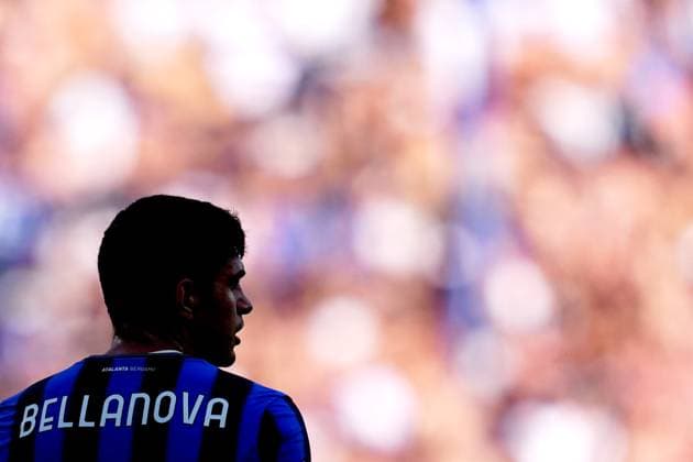 Atalanta s Raoul Bellanova during the Serie A soccer match between Atalanta and Lecce at the New Balance Stadium in Bergamo , north Italy - Sunday, September 14 , 2025. - Soccer .  Copyright: xSpada LaPressex