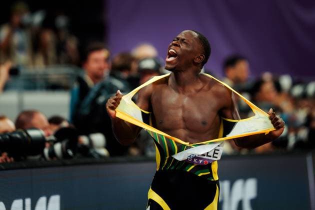 World Athletics Championships; Tokyo, 14.09.2025 Oblique Seville (JAM) during the World Athletics Championships on 14.09.2025 in Tokyo. *** World Athletics Championships Tokyo, 14 09 2025 Oblique Seville JAM during the World Athletics Championships on 14 09 2025 in Tokyo Copyright: xBEAUTIFULxSPORTS Flatemerschx