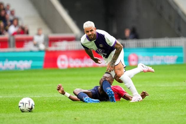 LOSC Lille v Toulouse FC - Ligue 1 McDonald s 2025 2026 15 Aron Leonard DONNUM (tfc) during the Ligue 1 McDonald s match between Lille and Toulouse at Stade Pierre Mauroy on September 14, 2025 in Lille, France. Lille France  Copyright: xFEPx 776348125