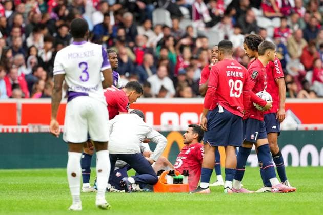 LOSC Lille v Toulouse FC - Ligue 1 McDonald s 2025 2026 21 Benjamin ANDRE (losc) during the Ligue 1 McDonald s match between Lille and Toulouse at Stade Pierre Mauroy on September 14, 2025 in Lille, France. Lille France  Copyright: xFEPx 776348125