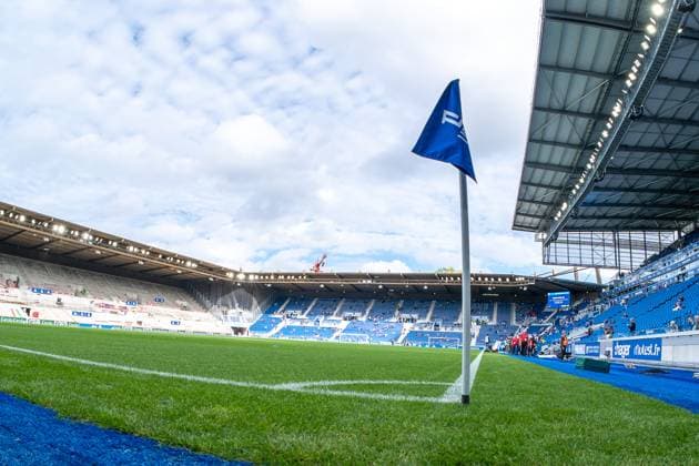 Strassbourg, France, September 14th 2025 General view inside the stadium before the Ligue 1 game between - RC Strassbourg vs. Le Havre AC at Stade de la Meinau in Strassbourg, France Pascal von Büren (Pascal von Büren SPP) Copyright: xPascalxvonxBürenx xSPPx spp-en-PaVoBSp-Pavo-Fotografie-28