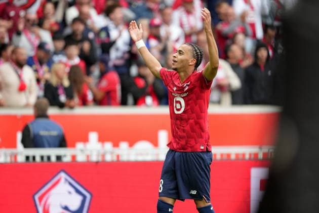 LOSC Lille v Toulouse FC - Ligue 1 McDonald s 2025 2026 08 Ethan MBAPPE (losc) during the Ligue 1 McDonald s match between Lille and Toulouse at Stade Pierre Mauroy on September 14, 2025 in Lille, France. Lille France  Copyright: xFEPx 776348125