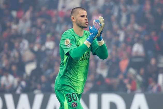 FOOTBALL : Paris Saint Germain Vs RC Lens - Ligue 1 - 14 09 2025 Lucas Chevalier (PSG) ParisFrance  Copyright: xMichtofx