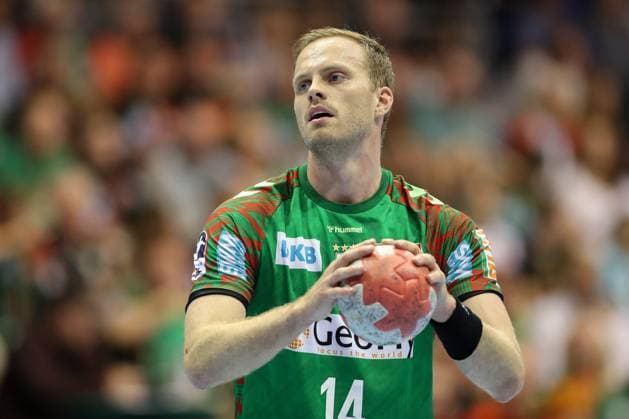 14.09.2025, xtgx, SC Magdeburg - TVB Stuttgart v.l. Omar Ingi Magnusson (Magdeburg, 14) Magdeburg
