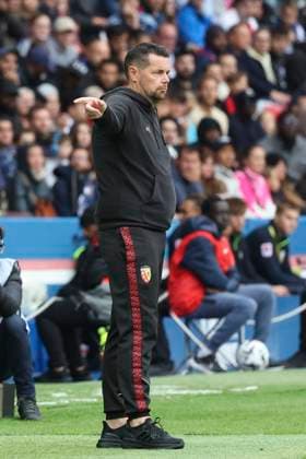 FOOTBALL : Paris Saint Germain Vs RC Lens - Ligue 1 - 14 09 2025 Pierre Sage (RC Lens) ParisFrance  Copyright: xMichtofx