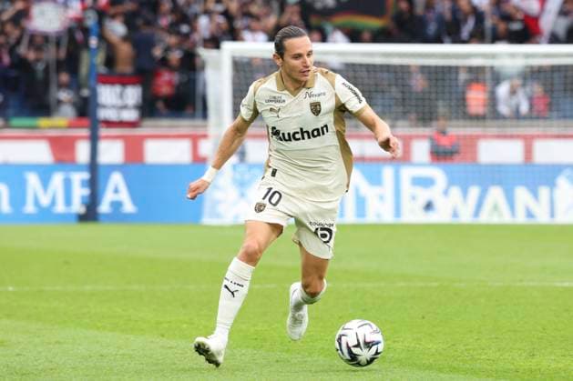 FOOTBALL : Paris Saint Germain Vs RC Lens - Ligue 1 - 14 09 2025 Florian Thauvin (RC Lens) ParisFrance  Copyright: xMichtofx