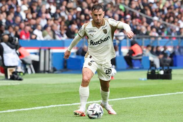 FOOTBALL : Paris Saint Germain Vs RC Lens - Ligue 1 - 14 09 2025 Ruben Aguilar (RC Lens) ParisFrance  Copyright: xMichtofx
