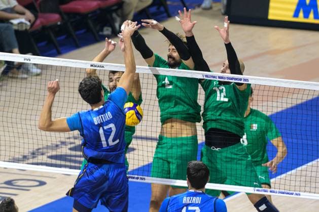 September 14, 2025, Quezon City, Manila, Philippines: Italy vs Algeria in the Pool Phase during the FIVB Mens Volleyball World Championship, WM, Weltmeisterschaft 2025 in Manila, Philippines. Italy win in 3 sets. I Quezon City Philippines - ZUMAr144 20250914_zap_r144_086 Copyright: xJaynexRussellx