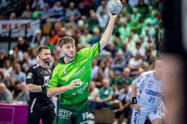Handball Bundesliga; HSG Wetzlar - TBV Lemgo Lippe, 14.09.25 Handball Bundesliga; HSG Wetzlar - TBV Lemgo Lippe: Wetzlar, 14.09.25 Copyright: xBEAUTIFULxSPORTS Roeczeyx