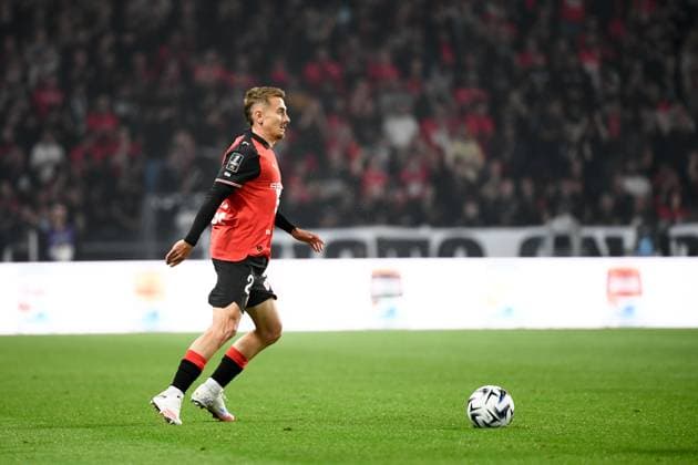 Stade Rennais FC v Olympique Lyonnais - Ligue 1 McDonald s 2025 2026 21 Valentin RONGIER (srfc) during the Ligue 1 McDonald s match between Rennes and Lyon at Roazhon Park on September 14, 2025 in Rennes, France. Rennes France  Copyright: xFEPx 776348129