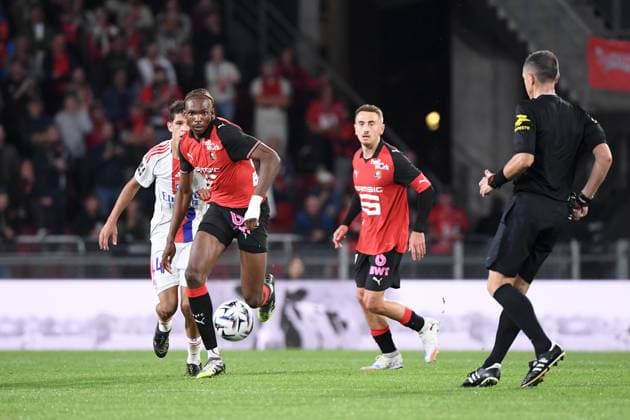 Stade Rennais FC v Olympique Lyonnais - Ligue 1 McDonald s 2025 2026 97 Jeremy JACQUET (srfc) during the Ligue 1 McDonald s match between Rennes and Lyon at Roazhon Park on September 14, 2025 in Rennes, France. Rennes France  Copyright: xFEPx 776348129