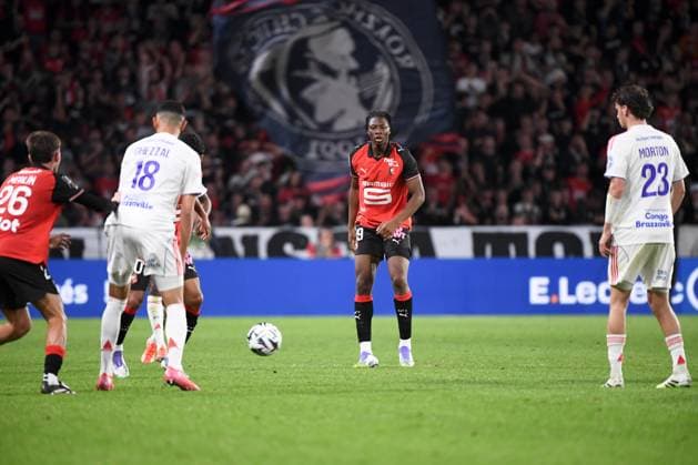 Stade Rennais FC v Olympique Lyonnais - Ligue 1 McDonald s 2025 2026 39 Mohamed Kader MEITE (srfc) during the Ligue 1 McDonald s match between Rennes and Lyon at Roazhon Park on September 14, 2025 in Rennes, France. Rennes France  Copyright: xFEPx 776348129