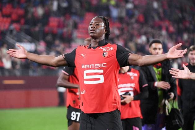 Stade Rennais FC v Olympique Lyonnais - Ligue 1 McDonald s 2025 2026 39 Mohamed Kader MEITE (srfc) during the Ligue 1 McDonald s match between Rennes and Lyon at Roazhon Park on September 14, 2025 in Rennes, France. Rennes France  Copyright: xFEPx 776348129