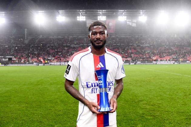 Stade Rennais FC v Olympique Lyonnais - Ligue 1 McDonald s 2025 2026 98 Ainsley MAITLAND NILES (ol) during the Ligue 1 McDonald s match between Rennes and Lyon at Roazhon Park on September 14, 2025 in Rennes, France. Rennes France  Copyright: xFEPx 776348129